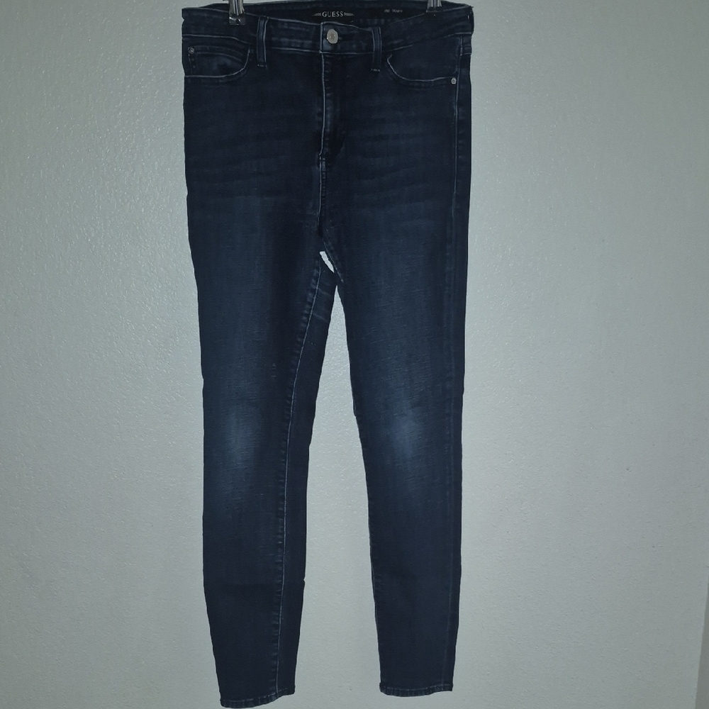 Women's Guess 1981 Dark Blue Jeans